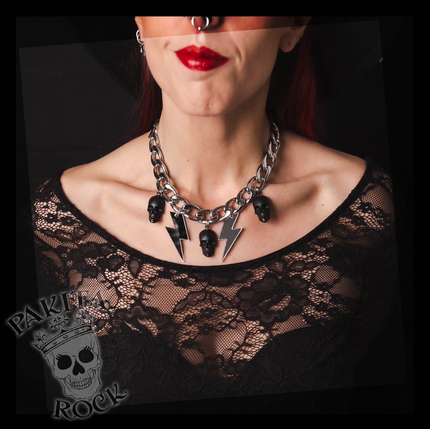 Collar Lux Skull