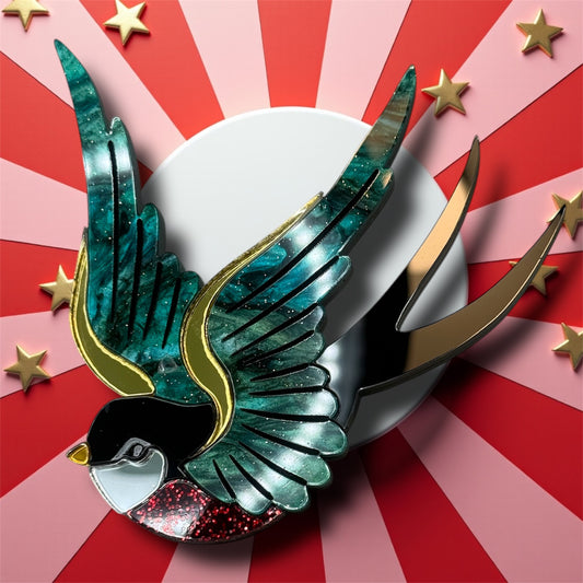 Broche Golondrina