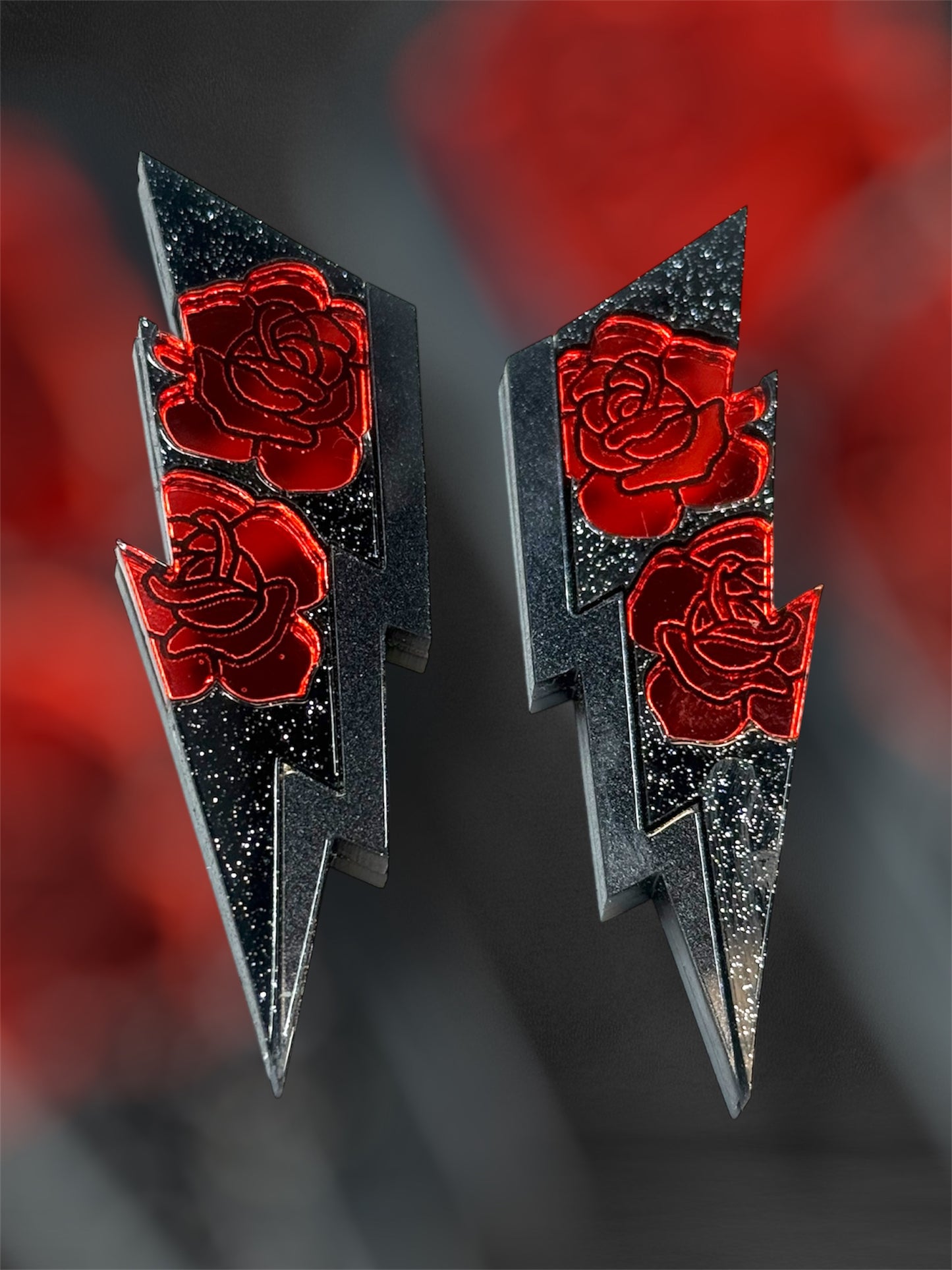 Rayo con rosas