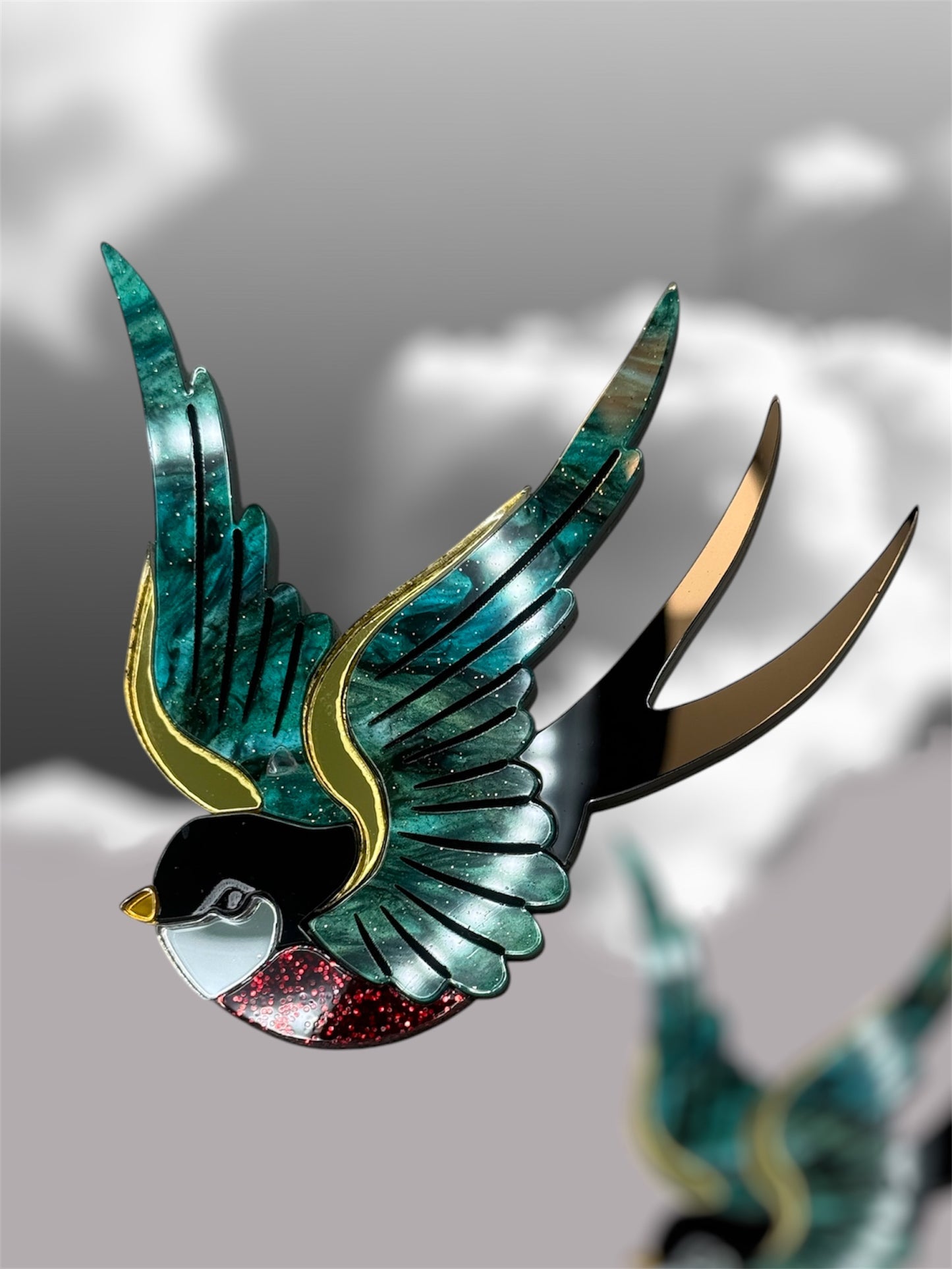Broche Golondrina